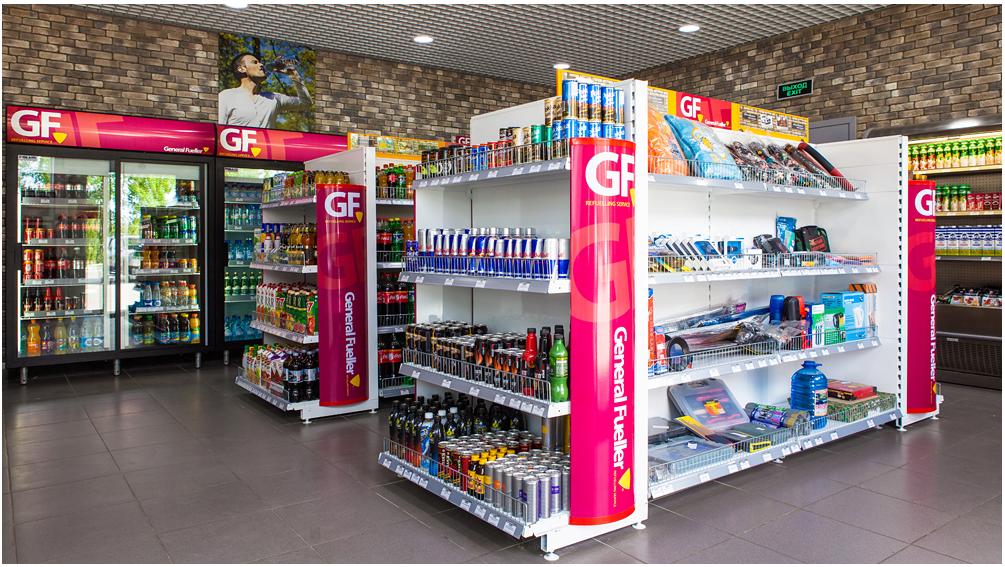 GF petrol station